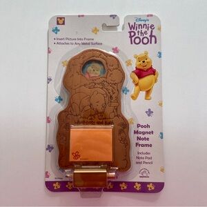 Vintage Disney Winnie the Pooh Pooh Magnet Note Frame
